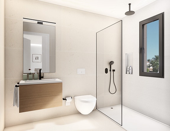 NYBYGG! Eksklusivt prosjekt! Ny moderne bolig med hage og eget basseng - Parkering på tomt