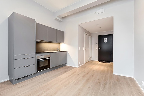 Smart planløsning. Leiligheten ble totalrenovert 2018.