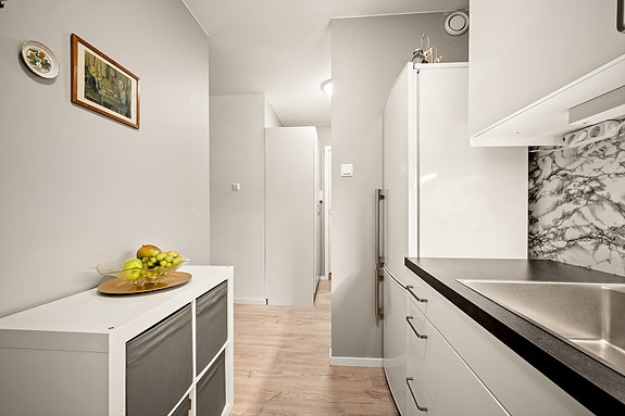 Kjøkken renovert i 2024.