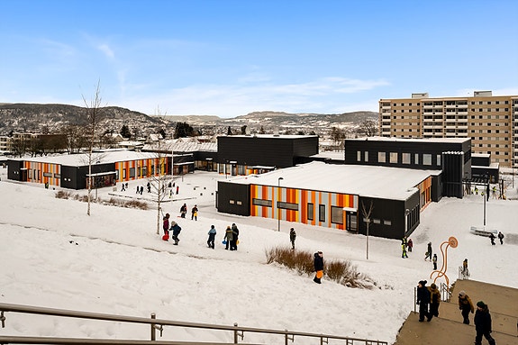 Skoler og barnehager kun et steinkast unna!