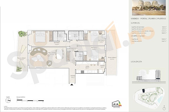 Eksklusiv bolig i første linje mot sjøen | 3 soverom | Privat basseng og enorme terrasser