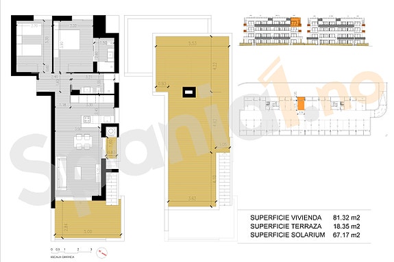 Kupp! Penthouse-leilighet | Alle møbler inkludert | Takterrasse på 81 m2 | Parkering og bod