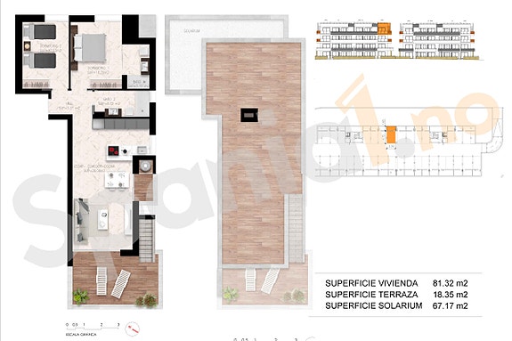 Kupp! Penthouse-leilighet | Alle møbler inkludert | Takterrasse på 81 m2 | Parkering og bod