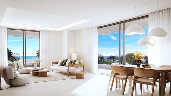 Eksklusiv penthouse i første linje mot sjøen | 4 soverom | Privat basseng og enorme terrasser