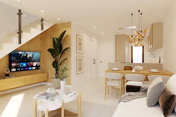 Moderne rekkehus med 3 soverom - Store uteområder og felles basseng