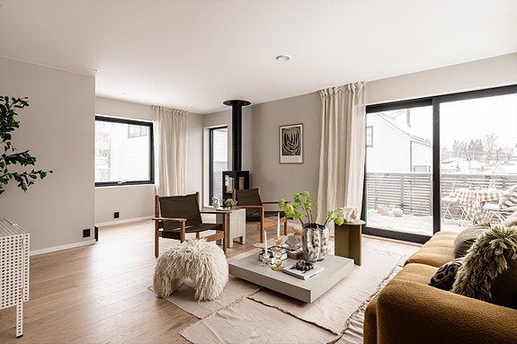 Velkommen til Marcus Thranes Vei 38! En særdeles flott familiebolig under oppføring i et rolig og veletablert nabolag.