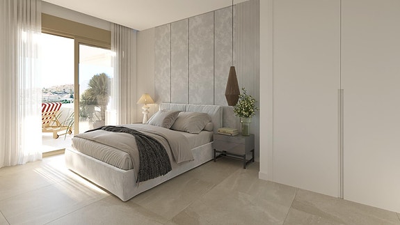 Ny moderne leilighet | Romslig terrasse | Nær golf  og moderne fellesområder