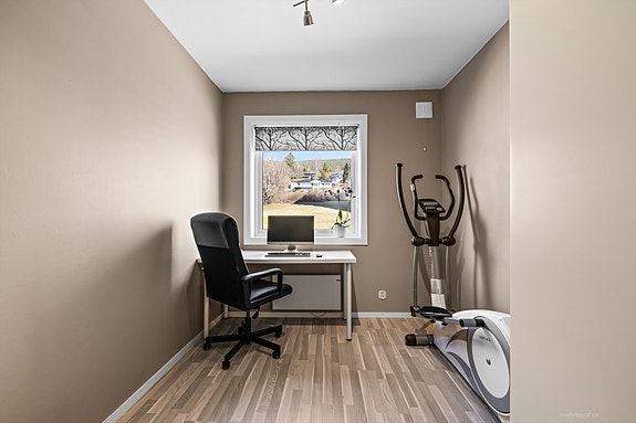 Soverom 2 som kan også bli brukt som kontor.