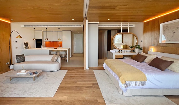 SKY VILLA med terrasse/basseng på 128m2 | Nydelig toppetasje i attraktivt område