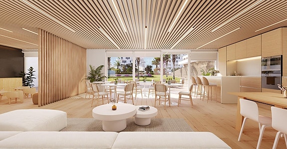 Lekker toppleilighet med 3 soverom og stor terrasse - Kun 450 meter fra stranden i Villajoyosa