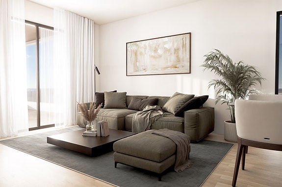 Nybygg i Finestrat | Penthouse med 2 soverom, stor terrasse og takterrasse