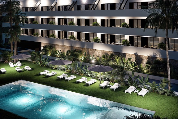 Nybygg i Finestrat | Penthouse med 2 soverom, stor terrasse og takterrasse