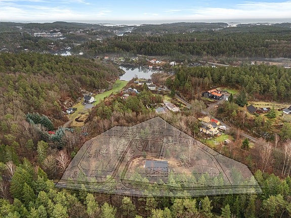 Plassering av planområdet er omtrentlig.