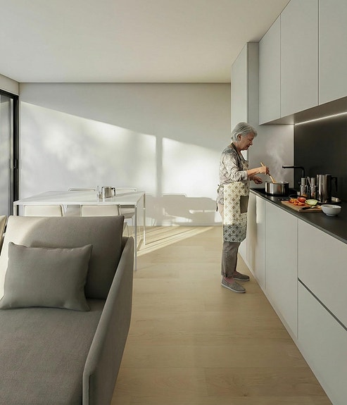 Nyhet! Bolig på ett plan med privat hage | 2 soverom | Parkering og mulighet for bod