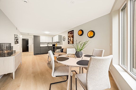 Velkommen til Grooseveien 34B-H0301 ! En ny, moderne leilighet i 3. etg. (Bildet er fra tilsvarende leil. i 3. etg.)