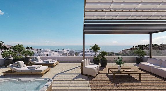 Ny moderne leilighet med 3 soverom og stor terrasse - Kun 450 meter fra stranden i Villajoyosa