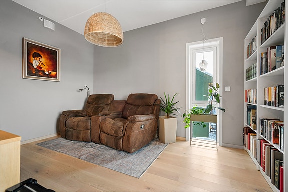 Soverom nr 3 er i dag brukt til tv-stue.