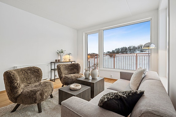 Velkommen til Nordre Flatåsjordet 132! (Illustrasjonsbilde, avvik vil forekomme)