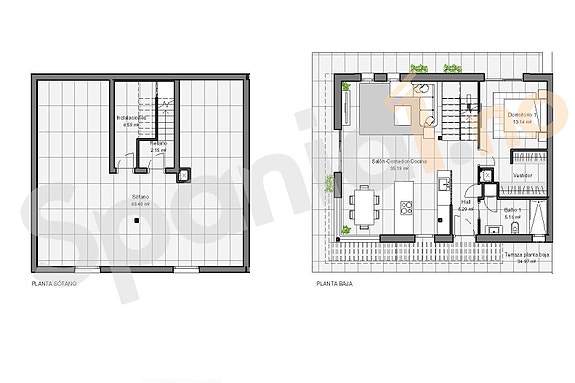 Nybygg - Romslig villa med 3 soverom og stor underetasje | Privat basseng og takterrasse