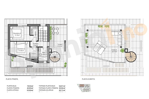 Nybygg - Romslig villa med 3 soverom og stor underetasje | Privat basseng og takterrasse