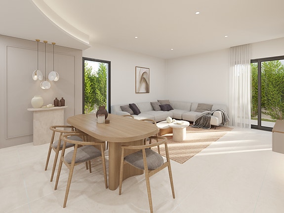 Luksuriøs villa med fantastisk uteområde | 3 soverom og 3 bad | Takterrasse og privat basseng