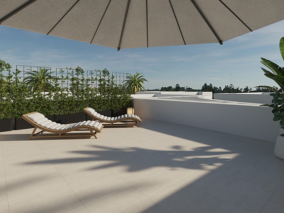 Luksuriøs villa med fantastisk uteområde | 3 soverom og 3 bad | Takterrasse og privat basseng