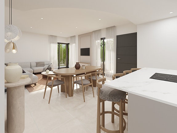 Luksuriøs villa med fantastisk uteområde | 3 soverom og 3 bad | Takterrasse og privat basseng