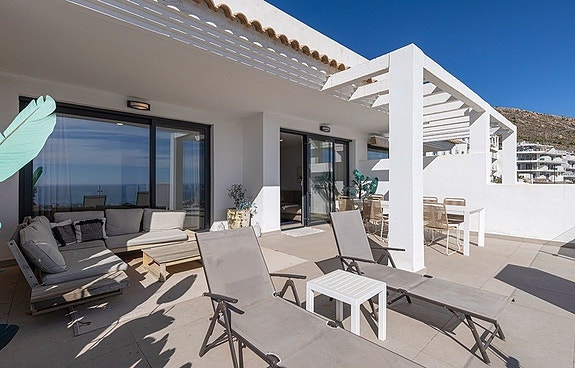 Duplex Penthouse med havutsikt | 3 soverom, takterrasse og jacuzzi