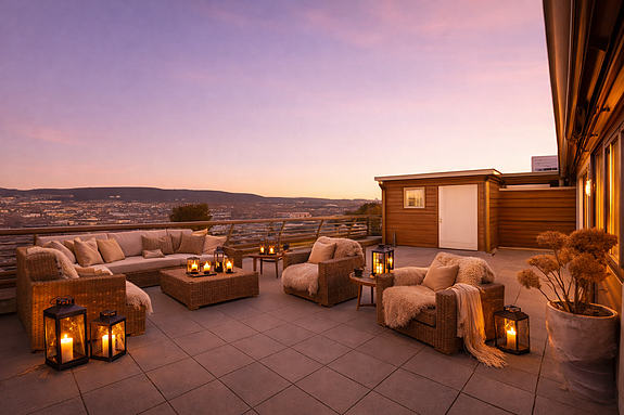 EiendomsMegler1 v/Reidun Dahl presenterer Utsikten 2 - Stor, lys og luftig leilighet med fantastisk sol- og utsiktsterrasse!
Bildet er digitalstylet og redigert. Faktiske lys- og størrelsesforhold kan variere.