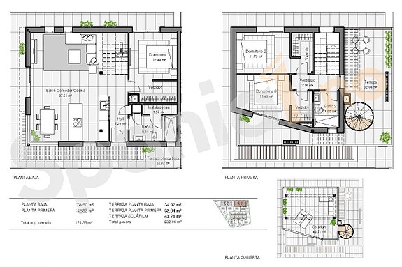 Ny moderne villa med 3 soverom og stor uteplass | Privat basseng og takterrasse