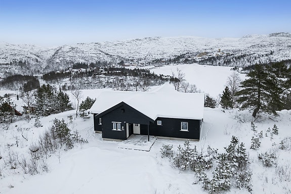 Velkommen til Løgeheia 121. Foto: Morten Fasseland