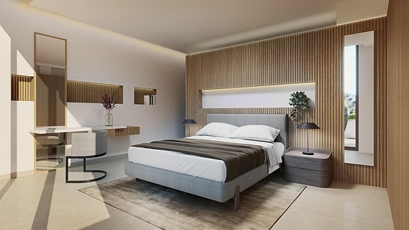 Nybygg! Villa med 4 soverom i lukket anlegg | Privat basseng, takterrasse og uteområder