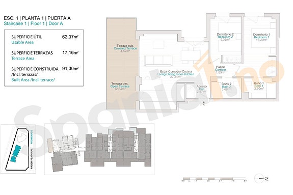 PÅ STRANDEN! Leilighet med 2 soverom og fantastisk beliggenhet | Parkering og bod