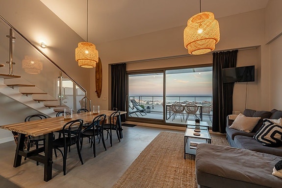 Duplex penthouse med havutsikt | 3 soverom og sørvendte terrasser | Garasje