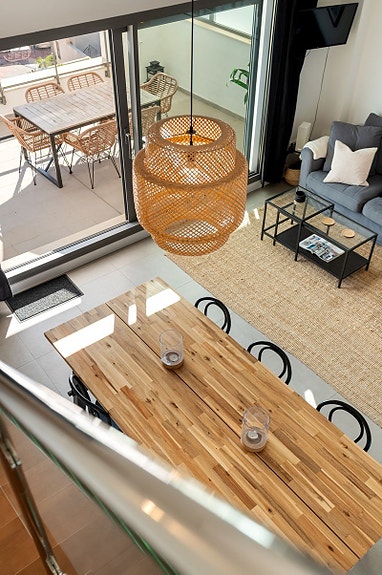 Duplex penthouse med havutsikt | 3 soverom og sørvendte terrasser | Garasje