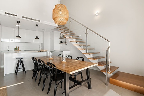 Duplex penthouse med havutsikt | 3 soverom og sørvendte terrasser | Garasje