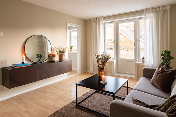 Velkommen til Griffenfelds gate 1D - Her får du en lys og luftig leilighet med svært sentral og attraktiv beliggenhet på Kalvskinnet.