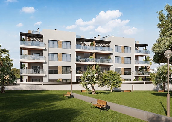 Nyhet! Kun 800 m fra stranden | Leilighet med skandinavisk stil | 2 soverom og 2 bad