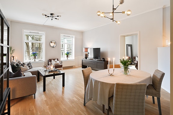 Velkommen til Uranienborgveien 26. Foto: Tigerstaden Boligfoto v/Henrik Sporsheim