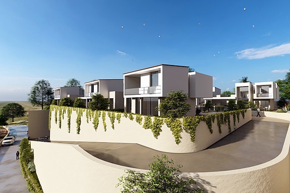 Nybygg! Villa med 3 soverom | Privat basseng og takterrasse | Lukket boligområde