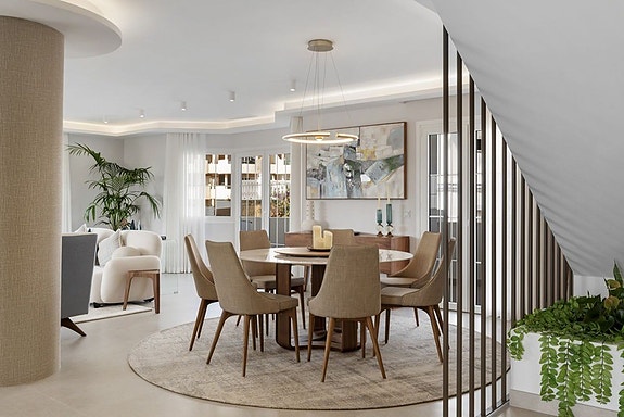 Penthouse med med 5 soverom | 84 m² terrasse | Nyrenovert standard | Puerto Banus og strand