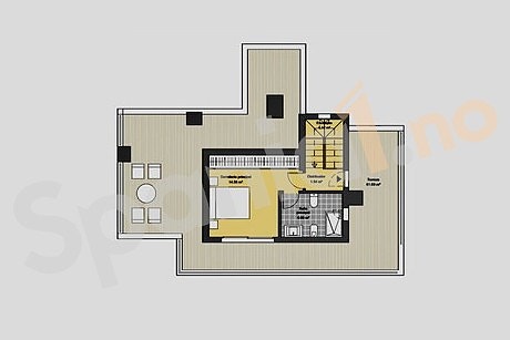 Duplex penthouse med 4 soverom | 143 m² terrasse | jacuzzi og havutsikt