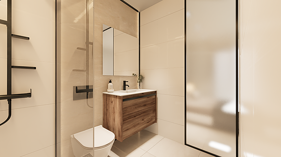 Kupp! Eksklusive leiligheter med 2 soverom | Terrasse på 149 m2| Kort vei til strand | Nydelige fellesområder