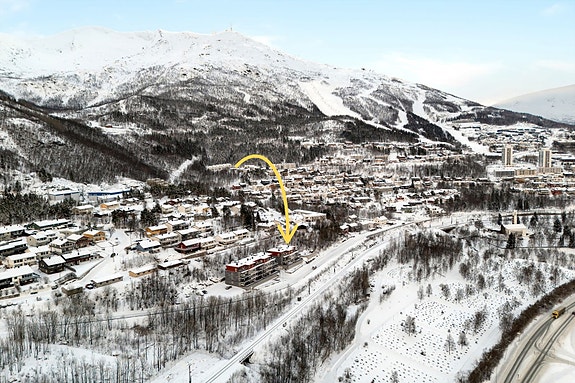 Her har du ei leilighet i et attraktivt område!