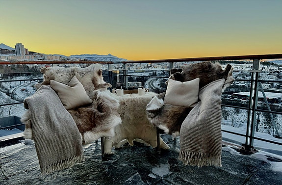 Stemningsbilde fra balkong (Private bilde)