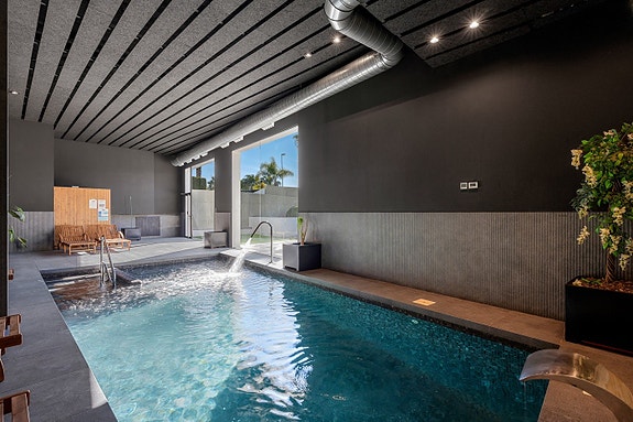 Klar til innflytting | Luksuriøs leilighet med 2 soverom | Stor terrasse | Fellesområder med SPA og treningsrom