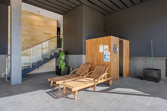 Klar til innflytting | Luksuriøs leilighet med 2 soverom | Stor terrasse | Fellesområder med SPA og treningsrom