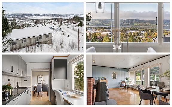 Velkommen til Fauskerudvegen 19! Fotograf: Reidar Valberg.