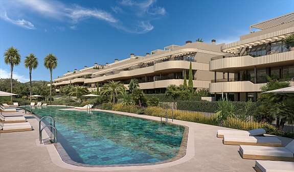 NYHET! Leilighet med 2 soverom | Romslig terrasse | Første linje golf