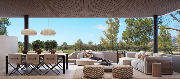 NYHET! Leilighet med 2 soverom | Romslig terrasse | Første linje golf